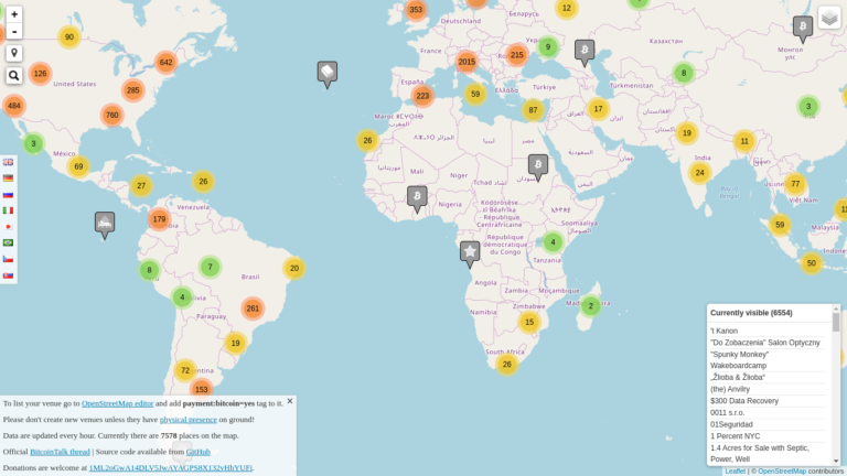 Bitcoin Map